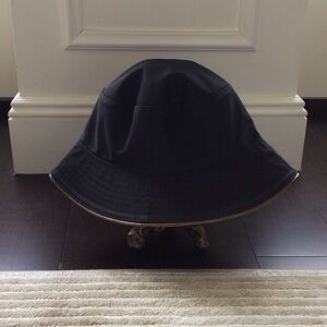 Bally Black Rain Bucket Hat